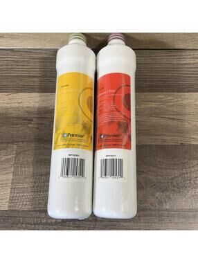 Lot of 2 Premier Pre-Carbon Yellow WP105351 & Sediment Red WP105311 Filters New